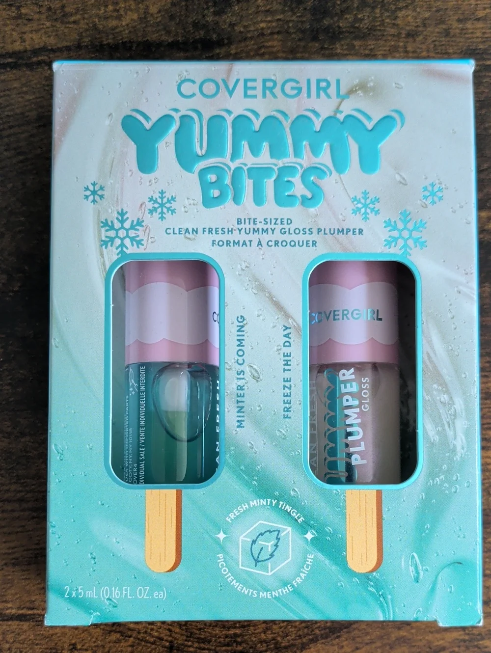 COVERGIRL Yummy Bites Gloss Plumper Duo - Minter Is Coming & Freeze The Day